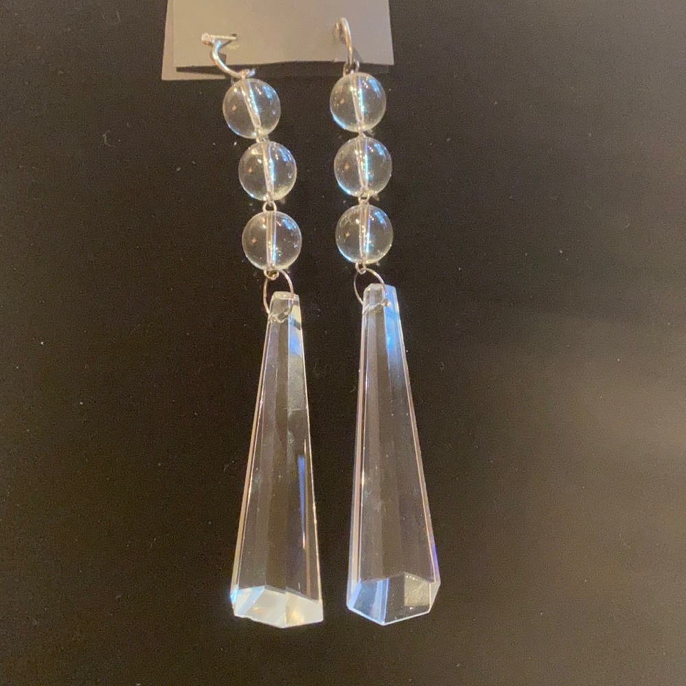Gorgeous crystal chandelier earrings